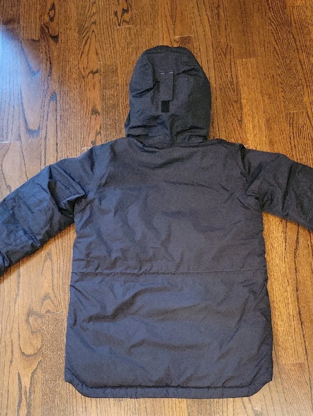 Lands' End Navy Hooded Puffer Coat for Kids